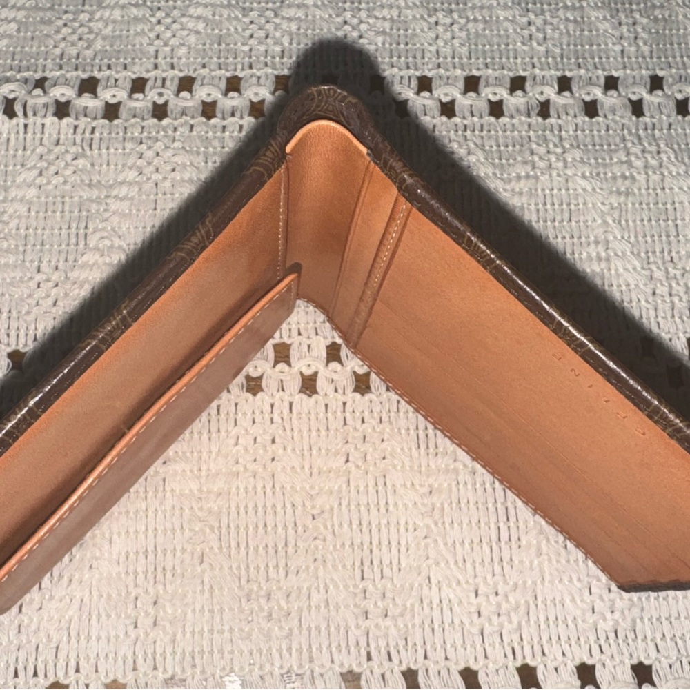 Celine Brown Leather Wallet - Picture 5 of 8